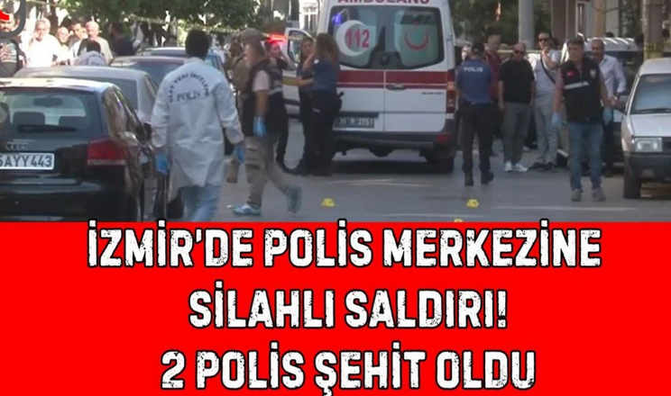 İzmir Balçova’daki Salih İşgören Polis Merkezi’ne silahlı saldırıda 2 polisimiz şehit oldu, 2 polisimiz yaralandı.Milletimizin başı sağ olsun!