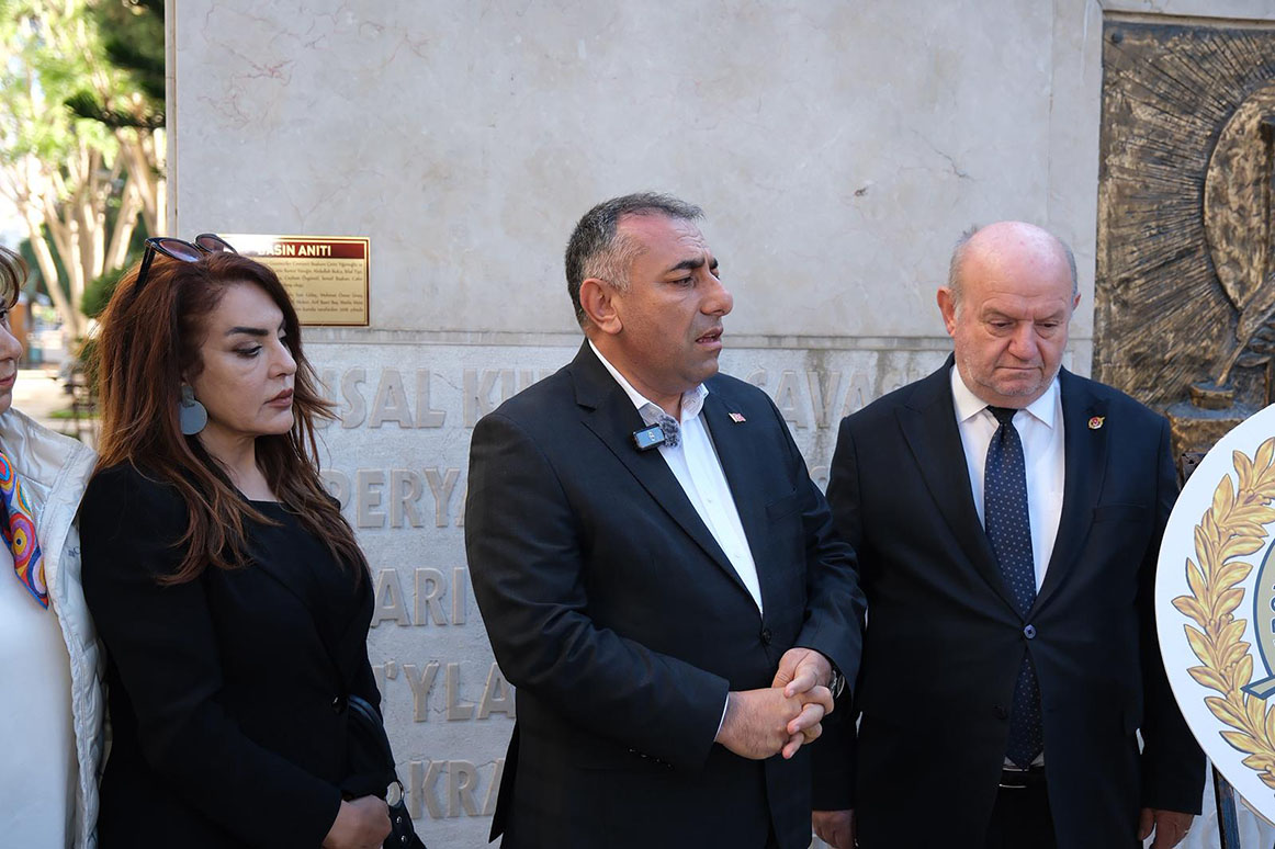 Adana Büyükşehir Belediyi Başkan V. Güngör Göçer konuşma yaptı