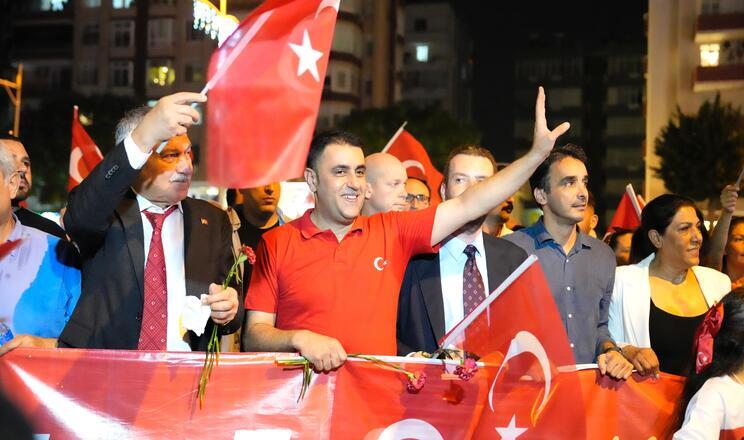ÇUKUROVA BELEDİYE BAŞKANI EMRSH KOZAY ve ZEYDAN KARALAR