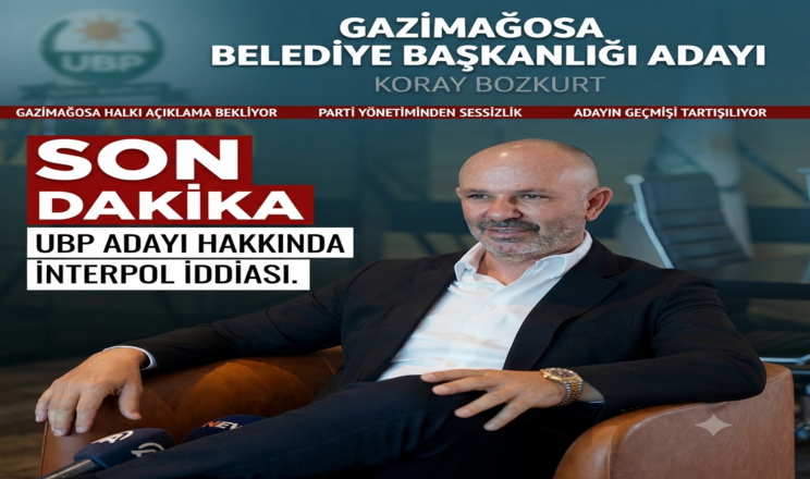 Koray Bozkurt UBP GAZİMAĞOSA BELEDİYE BAŞKAN ADAYI
