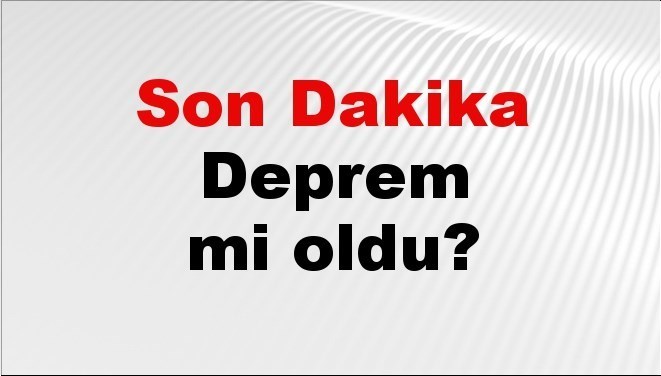 Hatay’da 4 Nisan 2025’te Meydana Gelen Depremin Detayları