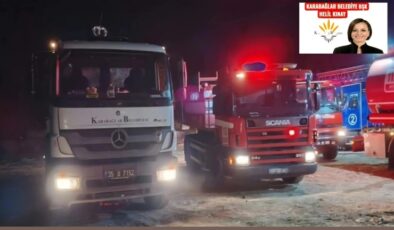 Buca’daki Orman Yangınına Karabağlar Belediyesi’nden Destek