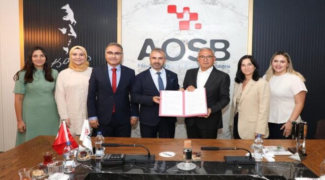 AOSB ve Millî Eğitim’den Nitelikli İş Gücü İçin Güçlü İş Birliği