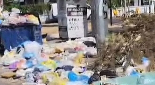 Buca’da Çöpler Sokakları İstila Etti: Vatandaşlar Tepkili