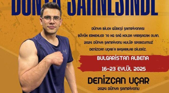 Kozan’ın Gururu Deniz Can Uçar, Dünya Şampiyonasında Türkiye’yi Temsil Ediyor!