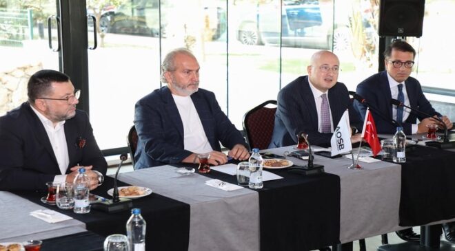 AOSB’de Küresel İş Birliği Toplantısı