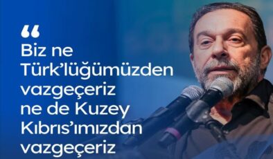 KIBRISLI TÜRKLER ADANIN EŞİT SAHİPLERİDİR