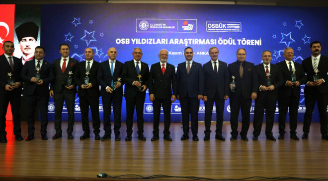 AOSB, OSBÜK Araştırmasında 11 Yıldızla Zirvede