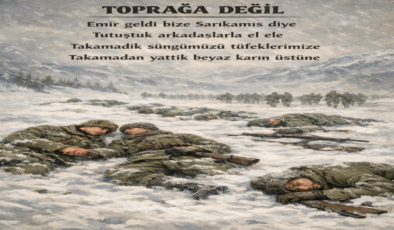 TOPRAĞA DEĞİL