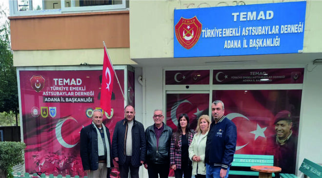 Emekli Astsubaylardan Adana’ya Müjde: TEMAD Yeni Hizmet Binası Açılış Töreni Gerçekleşti