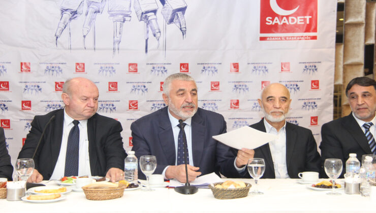 Saadet Partisi basınla buluştu