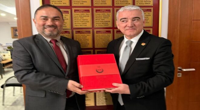 Oranlı’dan ÇGC’ye nezaket ziyareti