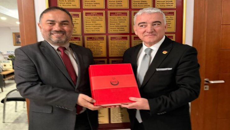 Oranlı’dan ÇGC’ye nezaket ziyareti