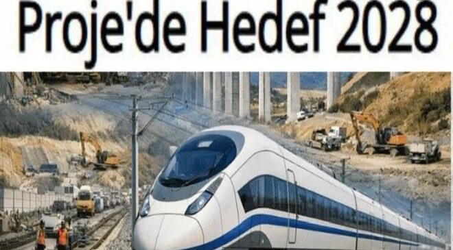 Mersin-Adana-Osmaniye-Gaziantep hızlı tren 2024’te bitecekti.