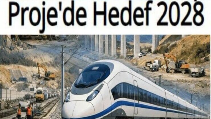 Mersin-Adana-Osmaniye-Gaziantep hızlı tren 2024’te bitecekti.