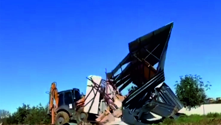 Seyhan Baraj Gölü’nde Kaçak Yapılara Neşter Vuruldu