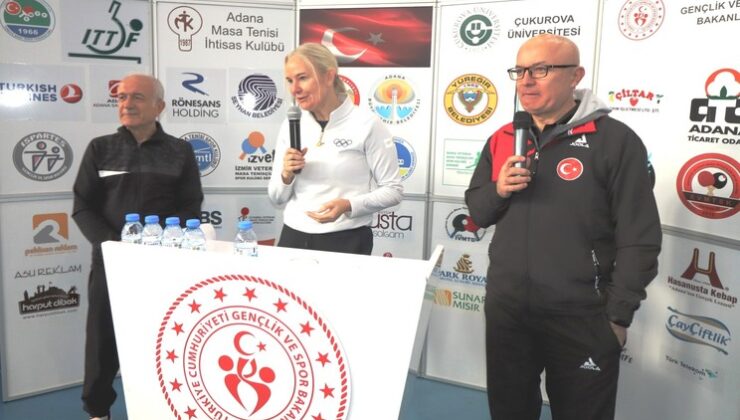 ADANA’DA VETERANLAR MASA TENİSİ HEYECANI DORUKTA!