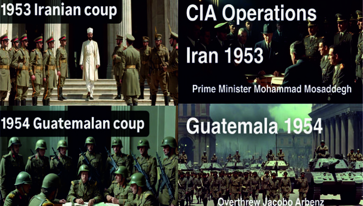 Doğrulanmış ve Kabul Edilen Önemli CIA Destekli Darbeler