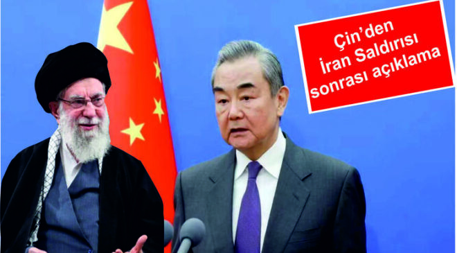 Çin, Hamaney’in ölümüne yol açan saldırıyı kınayarak, uluslararası barışın sağlanması çağrısında bulundu.