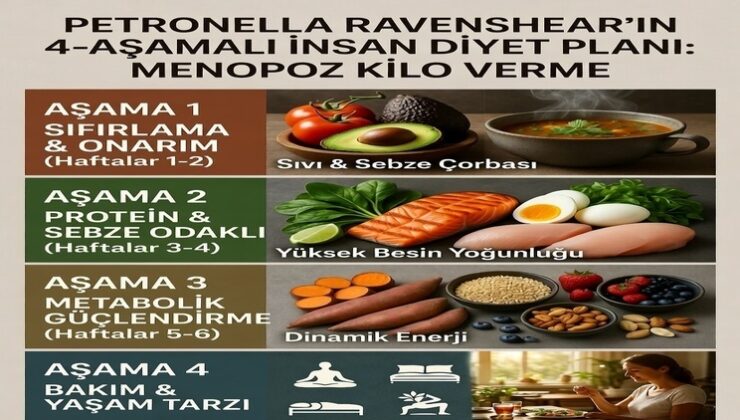 İki Haftada 6 Kilo Verdim! Menopozda Mucize Diyeti: Human Being Diet Sırrı