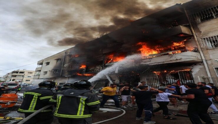 Korku Dolu Gece: Nahariya’da Hizbullah Saldırısı – Bina Yandı, Yaralılar Hastanede!