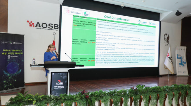 AOSB, Sanayicileri Yeşil Geçiş Finansmanıyla Buluşturdu