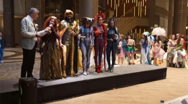 Rukiye Gök’ten “Zamanın Dokusu” Tasarımı: Geçmiş ve Gelecek Bu Kostümde Buluştu