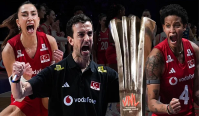 DÜNYANIN EN BÜYÜĞÜ BİZİZ! Filenin Sultanları Brezilya’yı VNL Şampiyonu oldu!