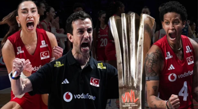 DÜNYANIN EN BÜYÜĞÜ BİZİZ! Filenin Sultanları Brezilya’yı VNL Şampiyonu oldu!