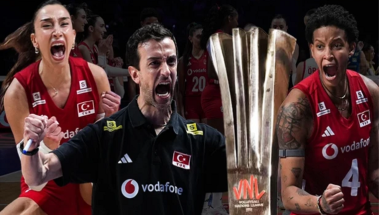 DÜNYANIN EN BÜYÜĞÜ BİZİZ! Filenin Sultanları Brezilya’yı VNL Şampiyonu oldu!
