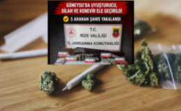 Rize’de dev jandarma operasyonu