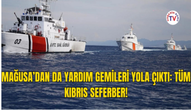 Girne Açıklarında Gemi Faciası