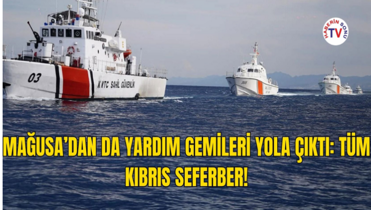 Girne Açıklarında Gemi Faciası