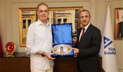 ÖMER ÇELİK’TEN YÜREĞİR BELEDİYE BAŞKAN VEKİLİ TARIK ÖZÜNAL’A ZİYARET
