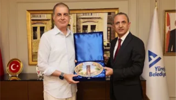 ÖMER ÇELİK’TEN YÜREĞİR BELEDİYE BAŞKAN VEKİLİ TARIK ÖZÜNAL’A ZİYARET