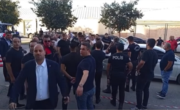 ATO Binası Önünde Gergin Anlar