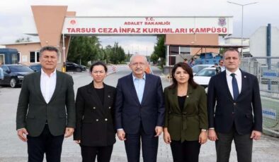 Kılıçdaroğlu Tarsus Cezaevi’nde Vahap Seçer ve Özyiğit’i Ziyaret Etti